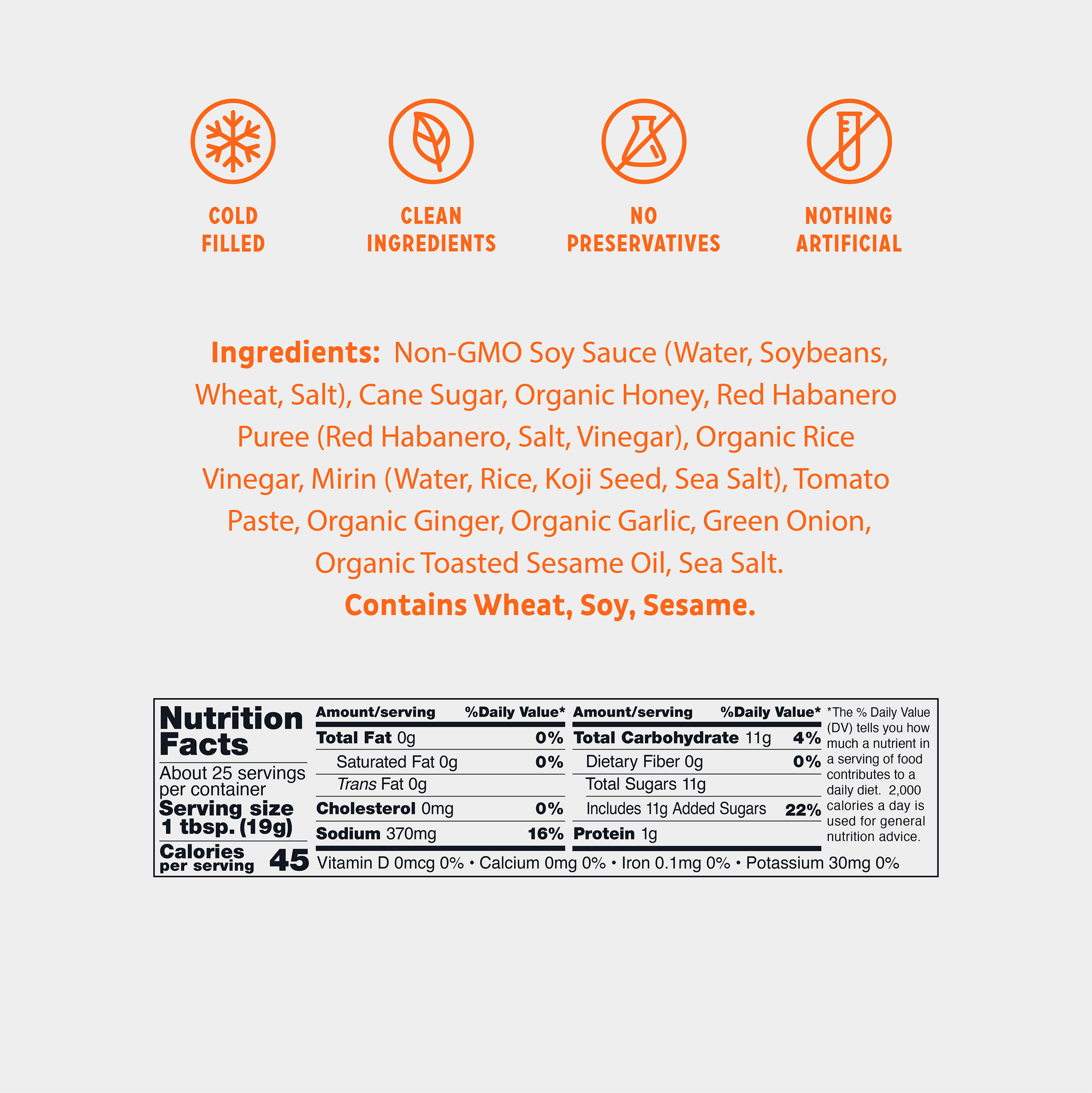 Hot Honey Sauce Selection L7